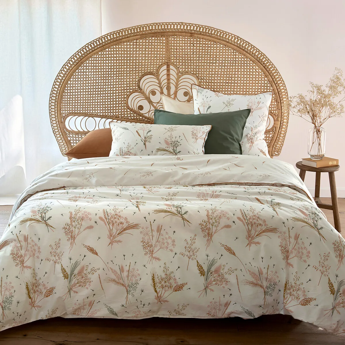 Drap Housse Pur Coton, Graminée — vue 3