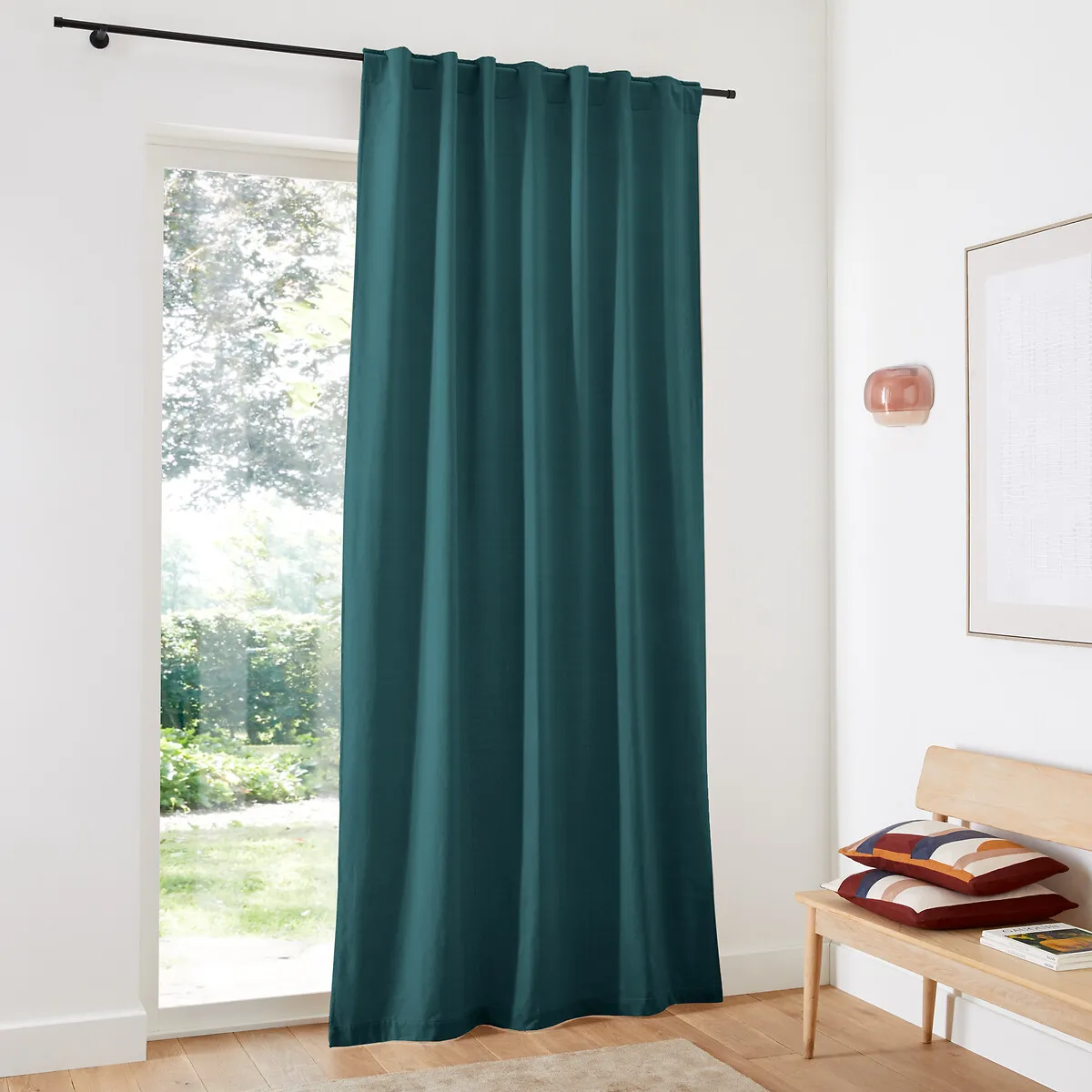 Rideau Velours Finition Pattes Cachées, Velvet — vue 3
