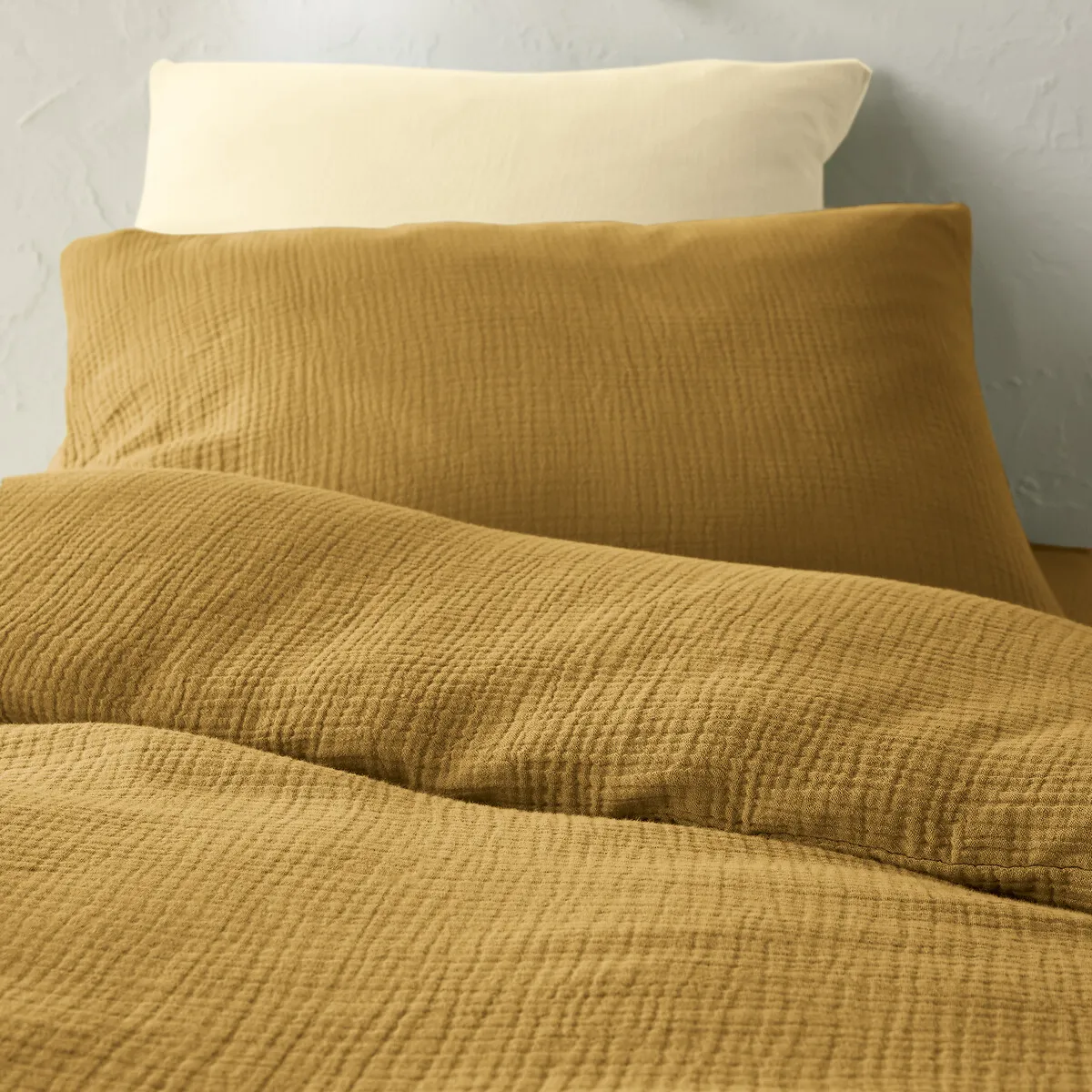 Housse De Couette Enfant Unie Gaze De Coton, Kumla — vue 3