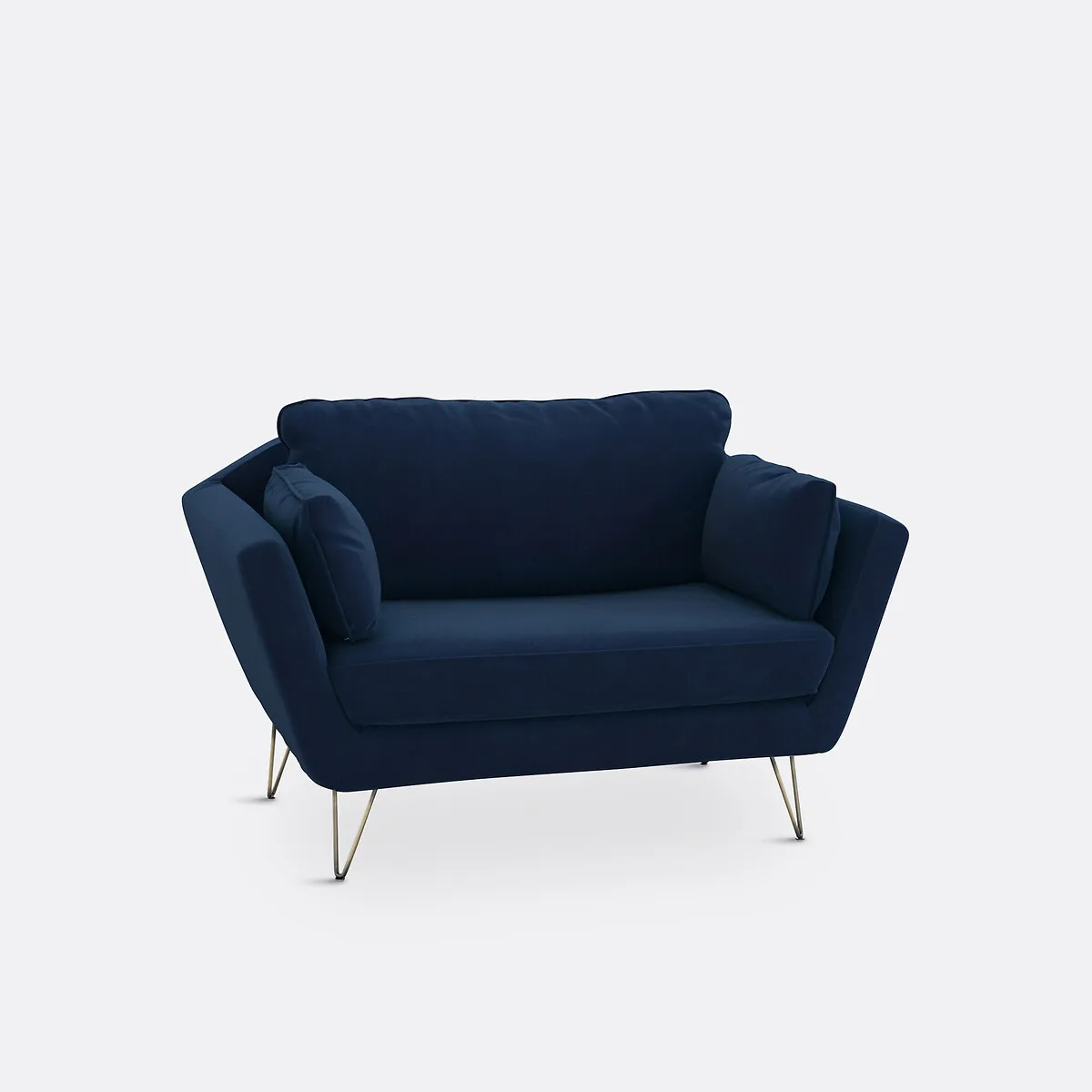 Fauteuil XL Velours Topim