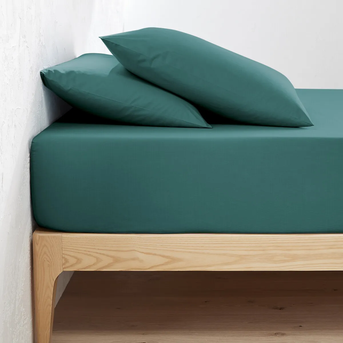 Drap-housse Uni En Percale De Coton Bio Scenario