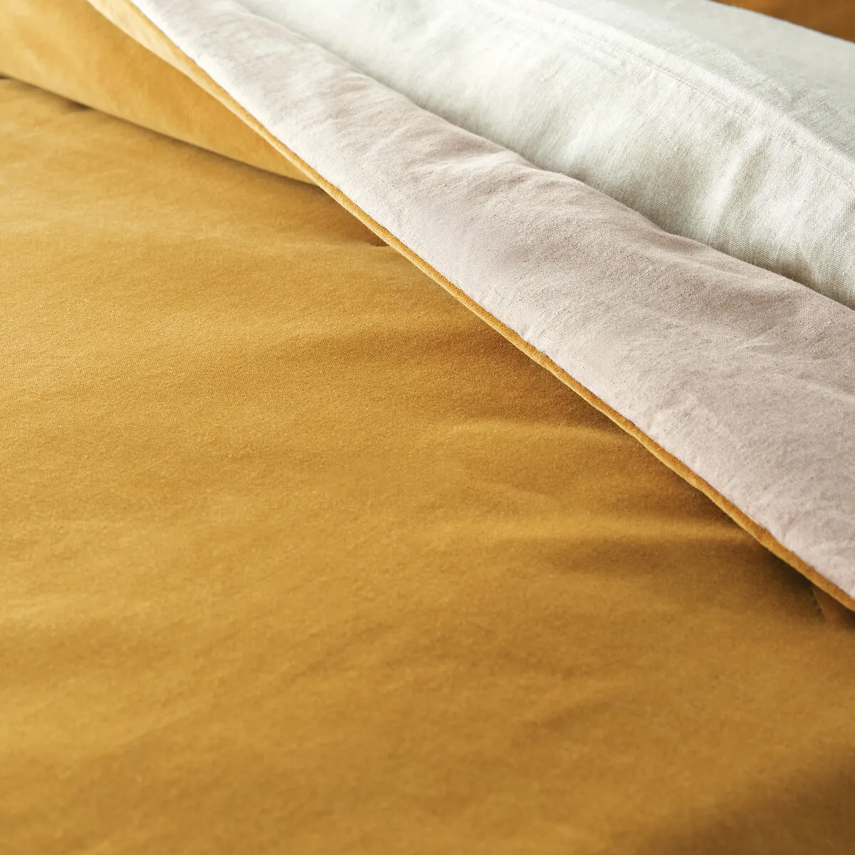 Couvre Lit Boutis Matelassé Velours Coton, Velvet — vue 3