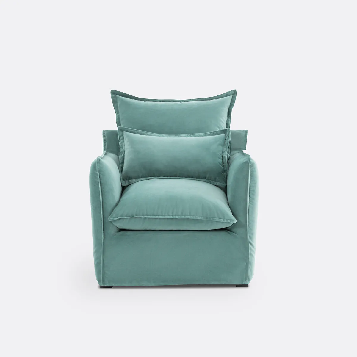 Fauteuil, Déhoussable, En Velours, ODNA — vue 3