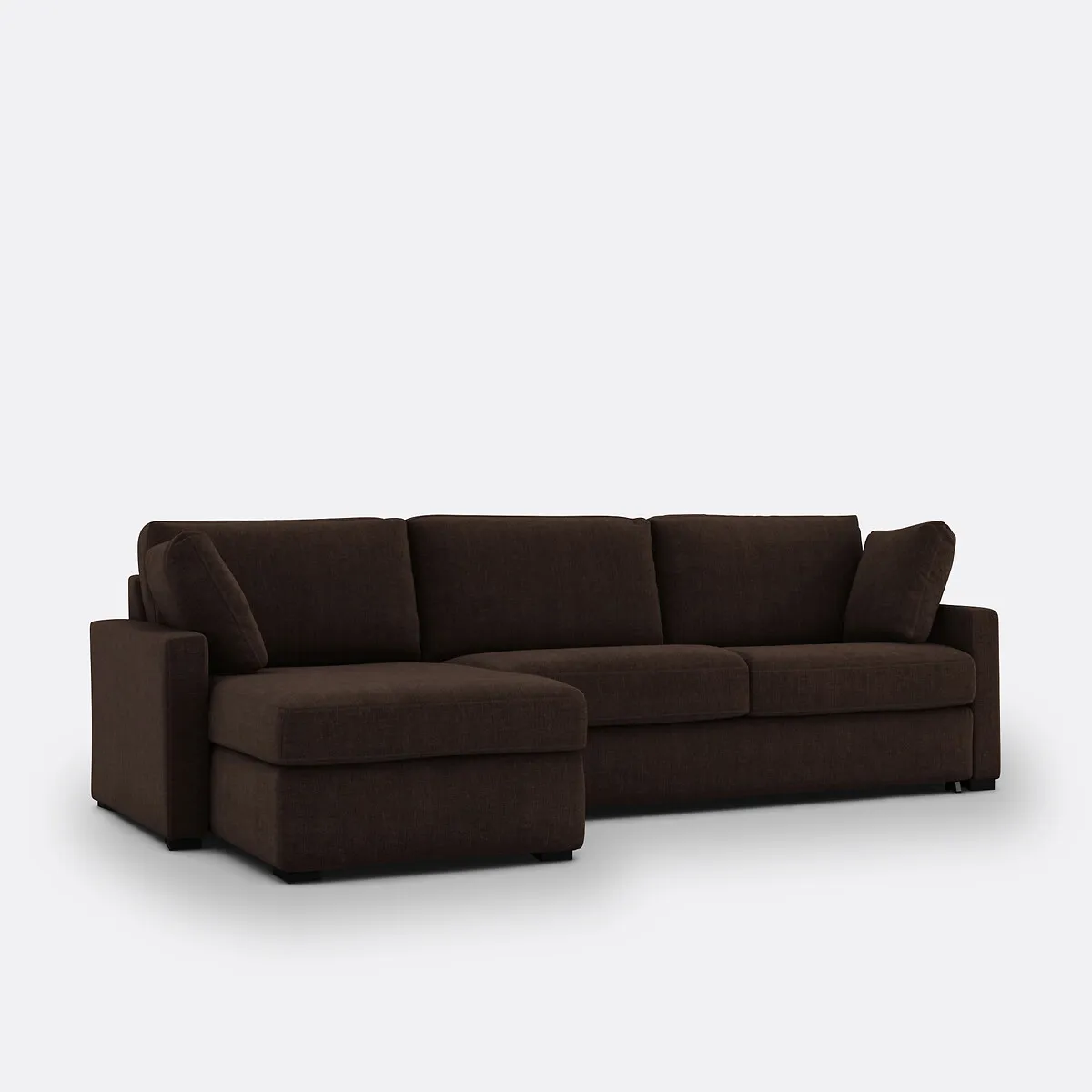 Canapé D'angle, Convertible, 4 Places, En Coton Et Lin, Comfort Bultex®, TIMOR — vue 3