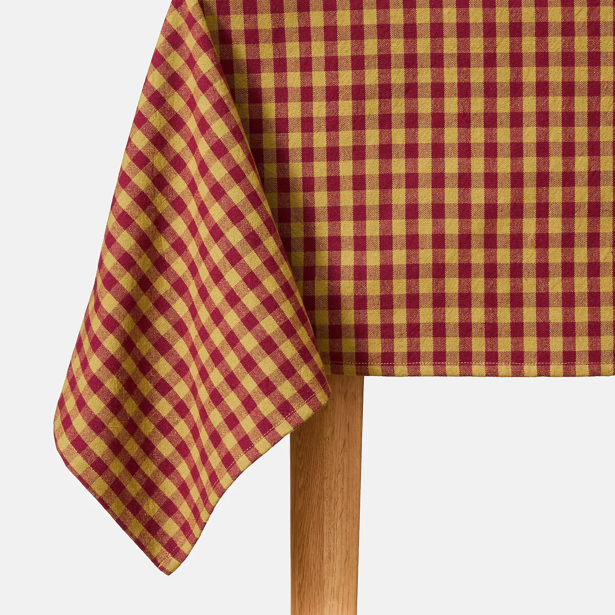 Nappe Carreaux Coton Lavé Tissé Teint Bethany — vue 3