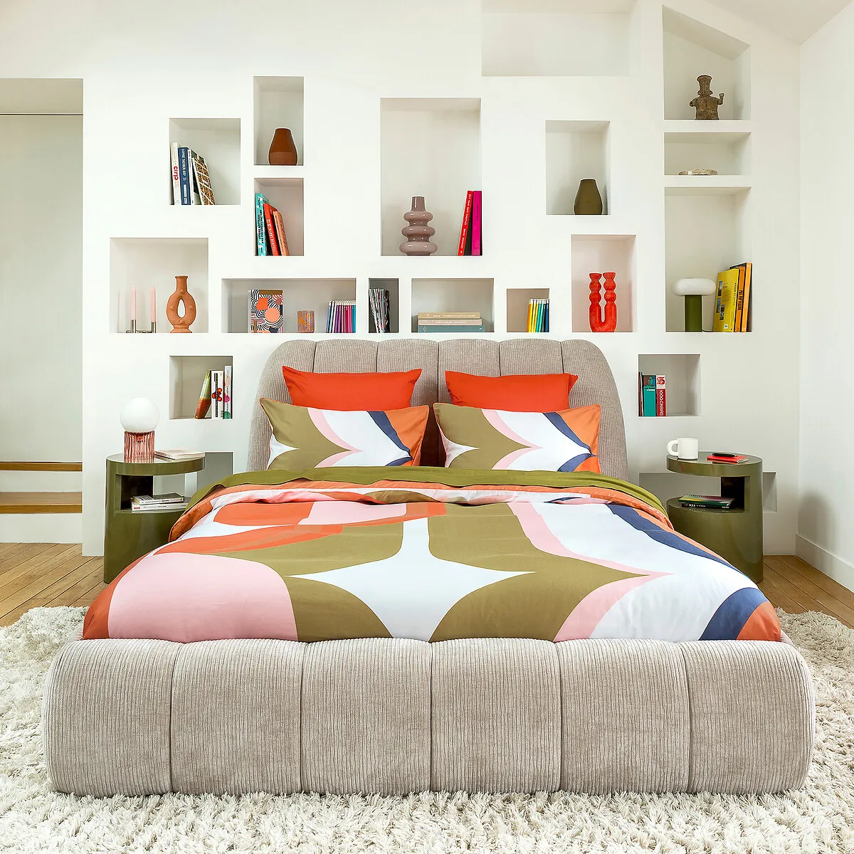 Housse De Couette En Satin De Coton, WONDER — vue 3