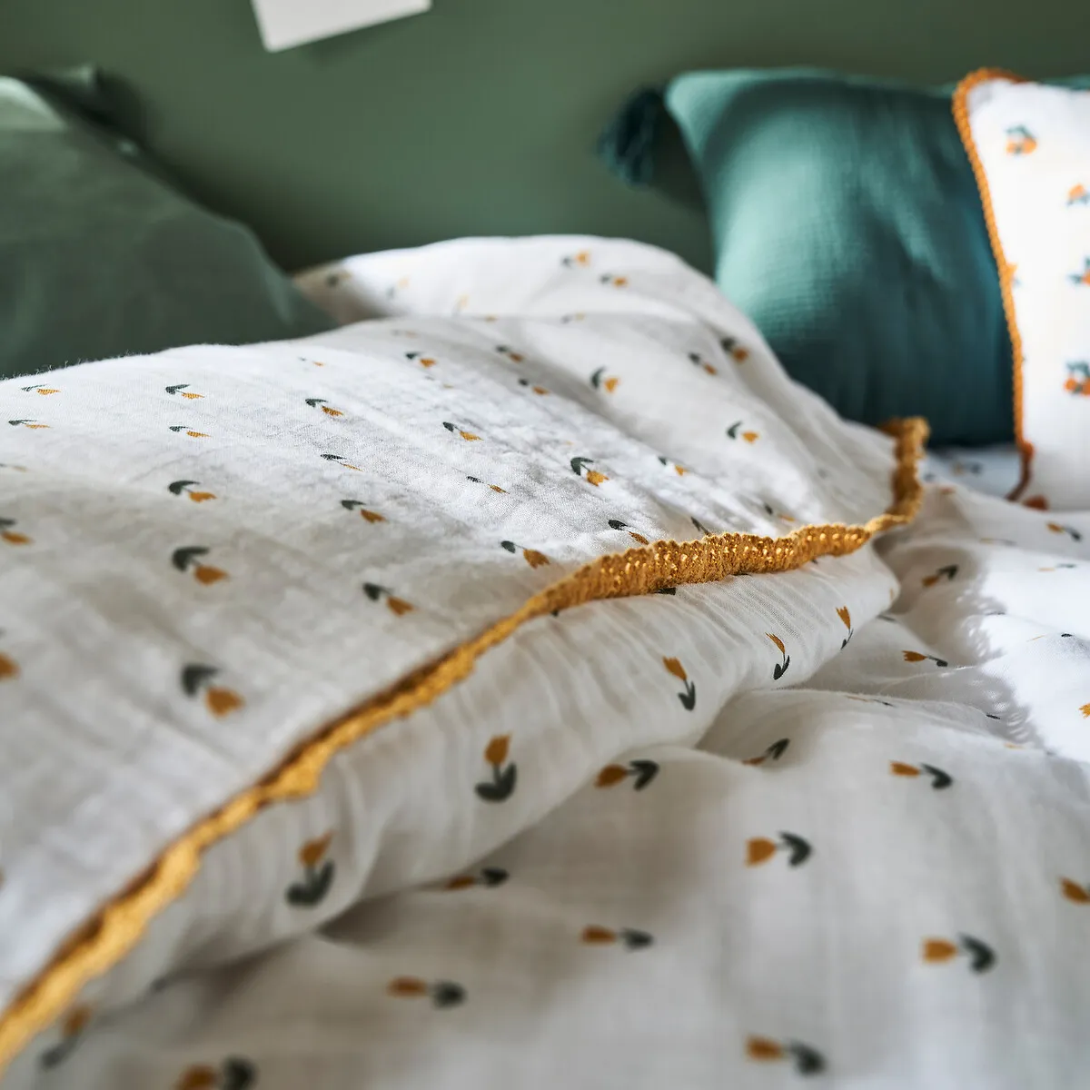Housse De Couette Gaze De Coton, Tulipe — vue 3