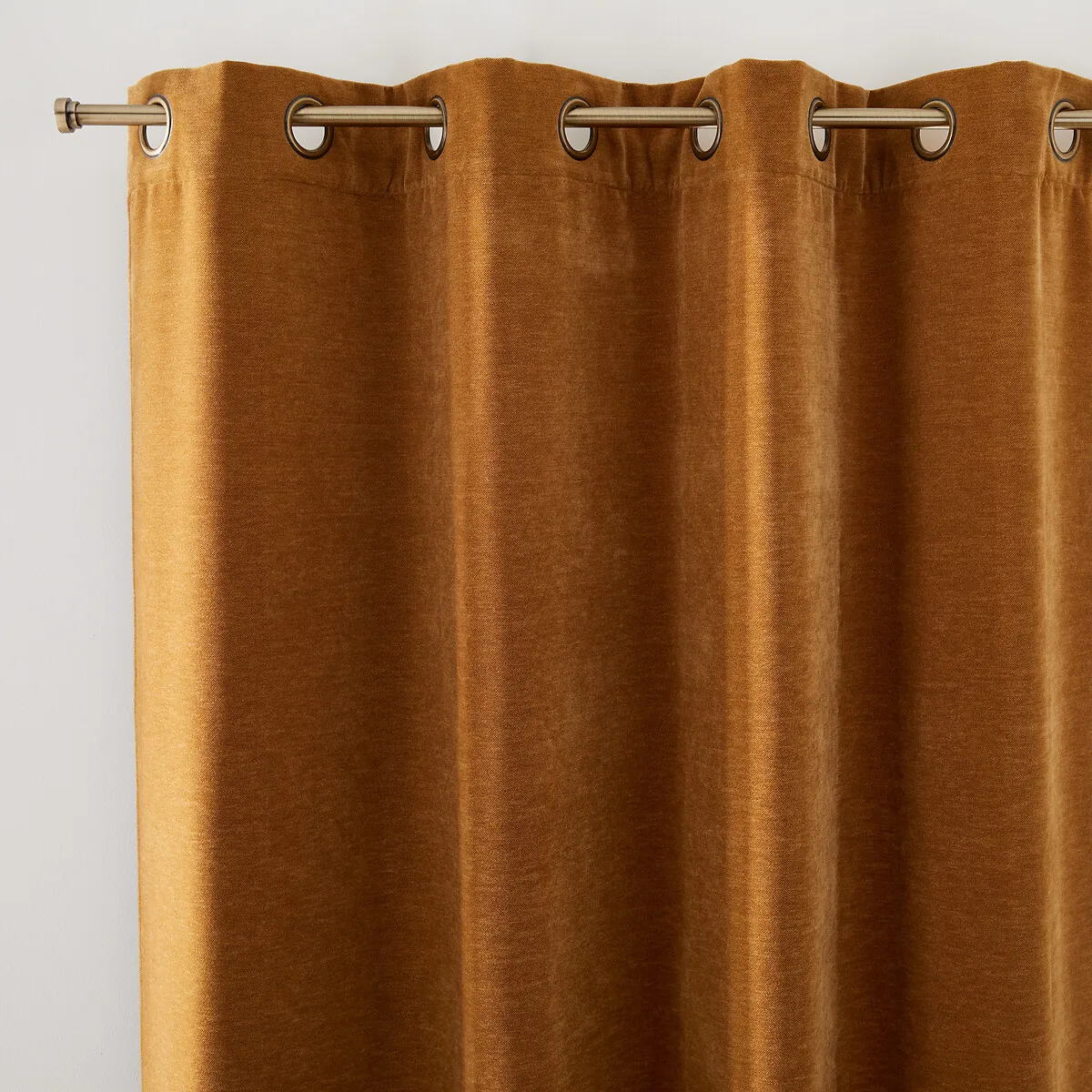 Rideau Chenille Aspect Velours Oeillets, Calda