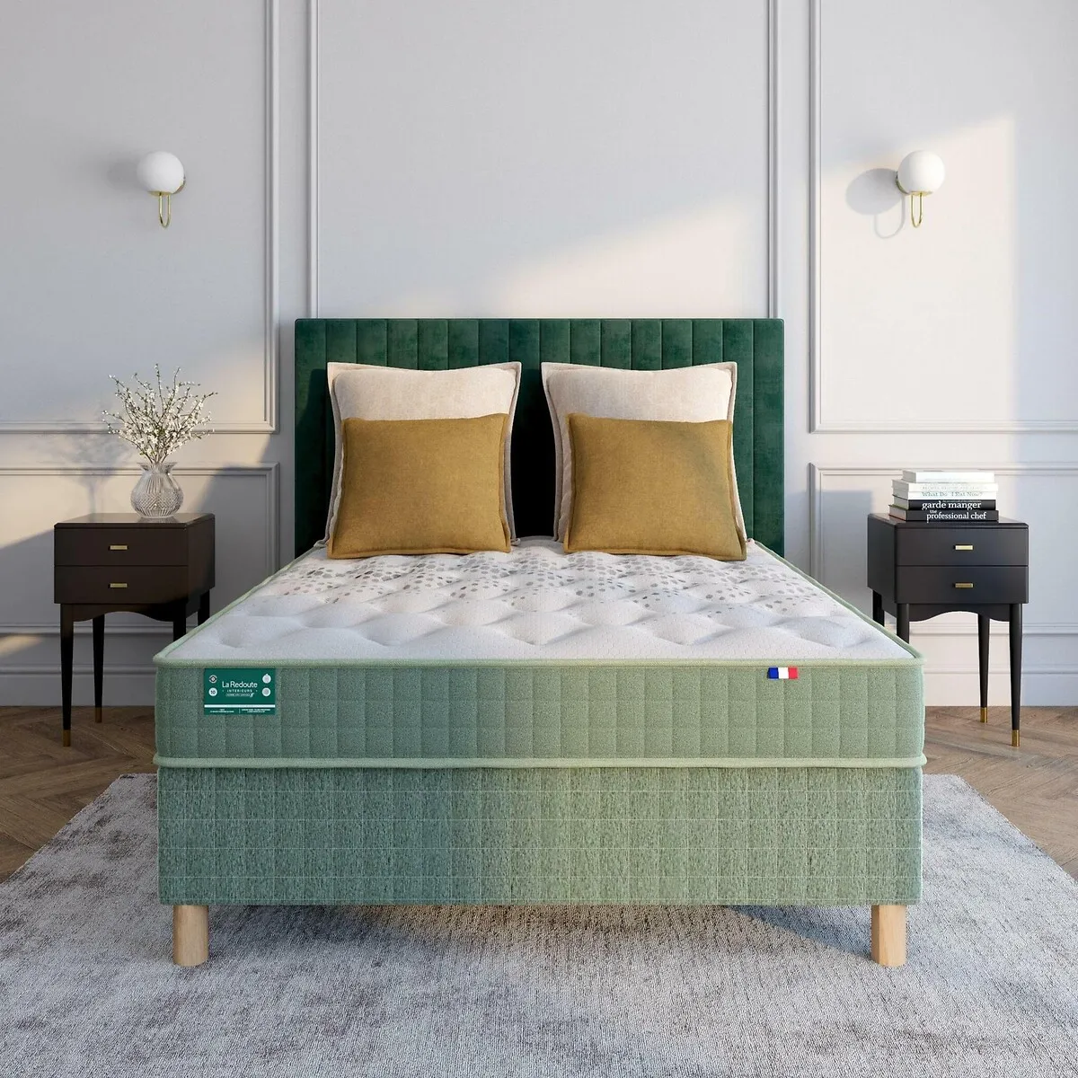 Matelas Dos Sensible Latex, 5 Zones, Soutien Ferme, Accueil Enveloppant