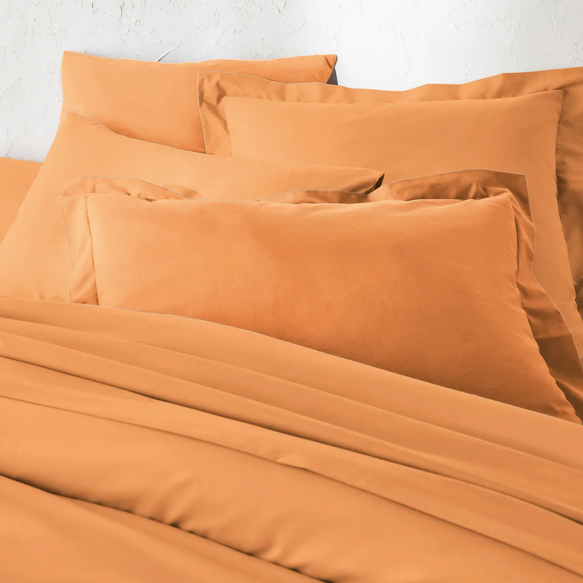 Housse De Couette Zippée Unie En Coton, Scénario — vue 3