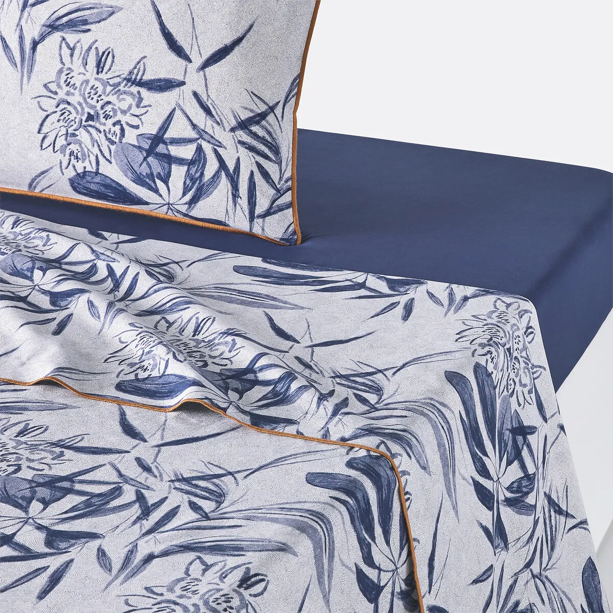 Drap Plat Percale De Coton, Mishima
