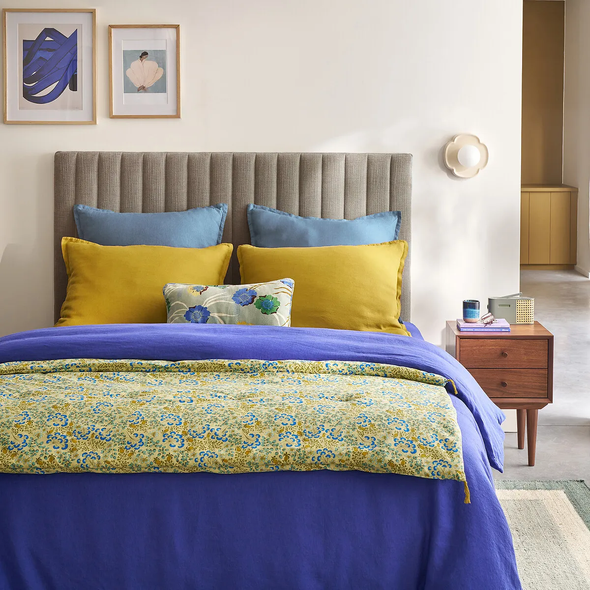 Tête De Lit En Tissu Chenille, JEDEON — vue 3