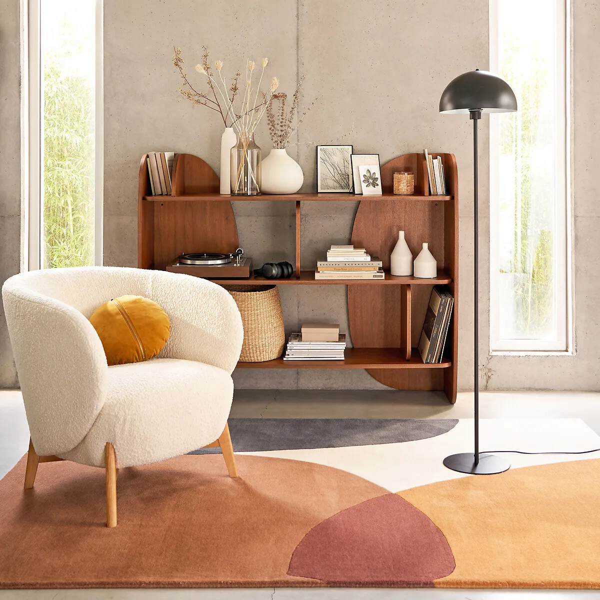 Fauteuil Bouclette Lancy — vue 3