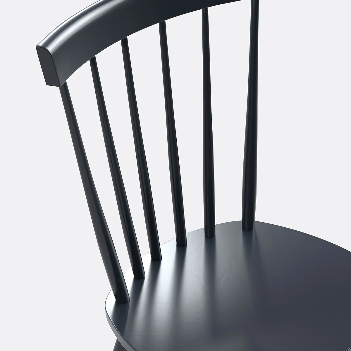 Lot De 2 Chaises À Barreaux Hévéa Massif, Jyko — vue 3