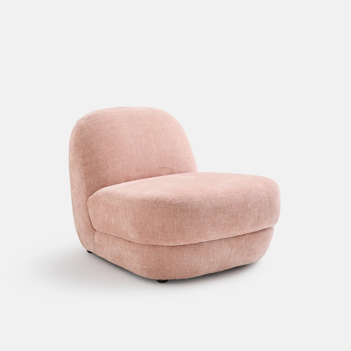 Fauteuil Lounge Compact, Tissu Texturé, OLTO