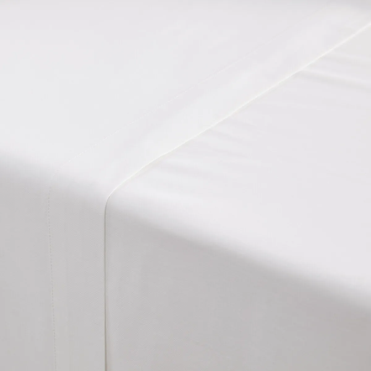 Drap Plat Uni En Coton Biologique, Scenario — vue 3