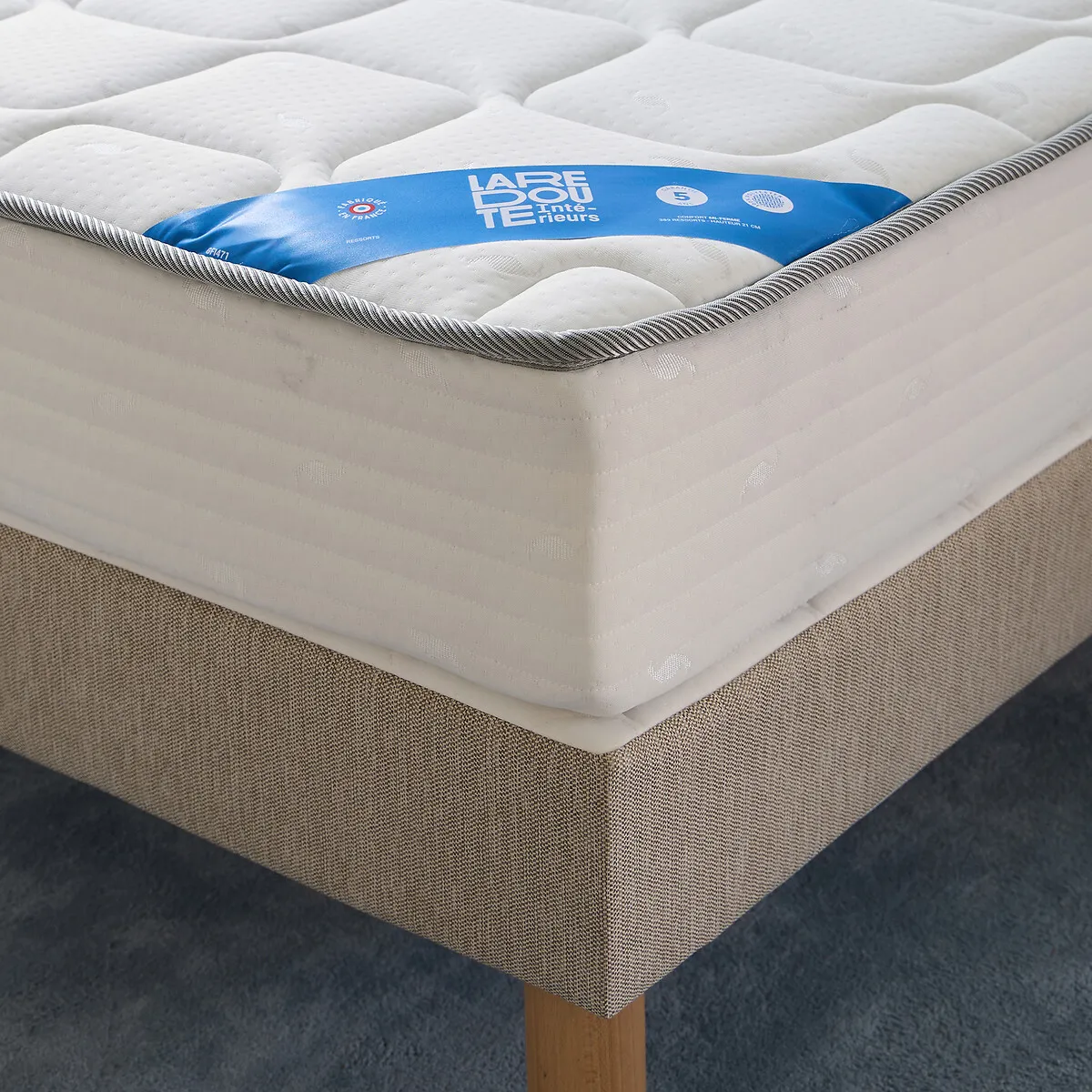 Ensemble Matelas 406 Ressorts, Soutien Ferme, Accueil Moelleux Et Sommier — vue 3