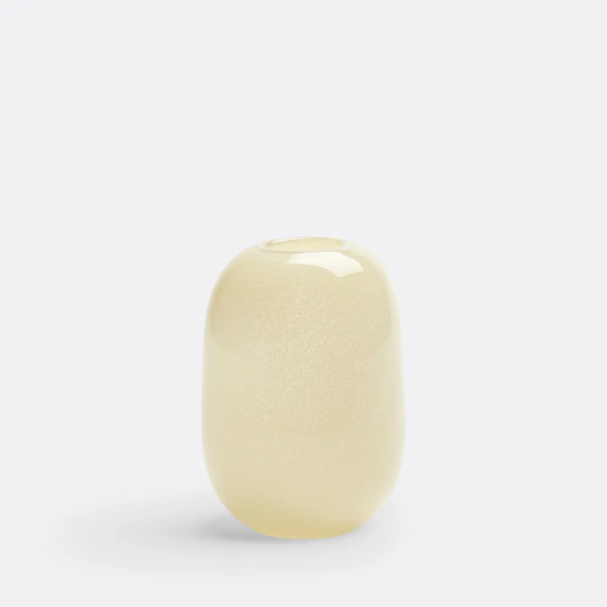 Vase Arrondi En Verre H14,5 Cm, Iva