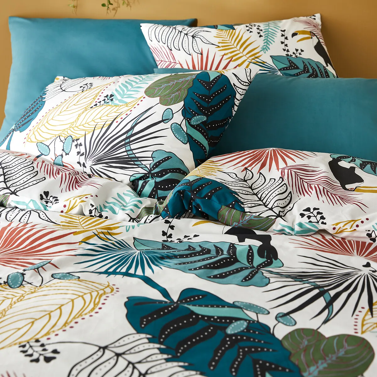 Taie D'oreiller Percale Coton, Macara Jungle — vue 3