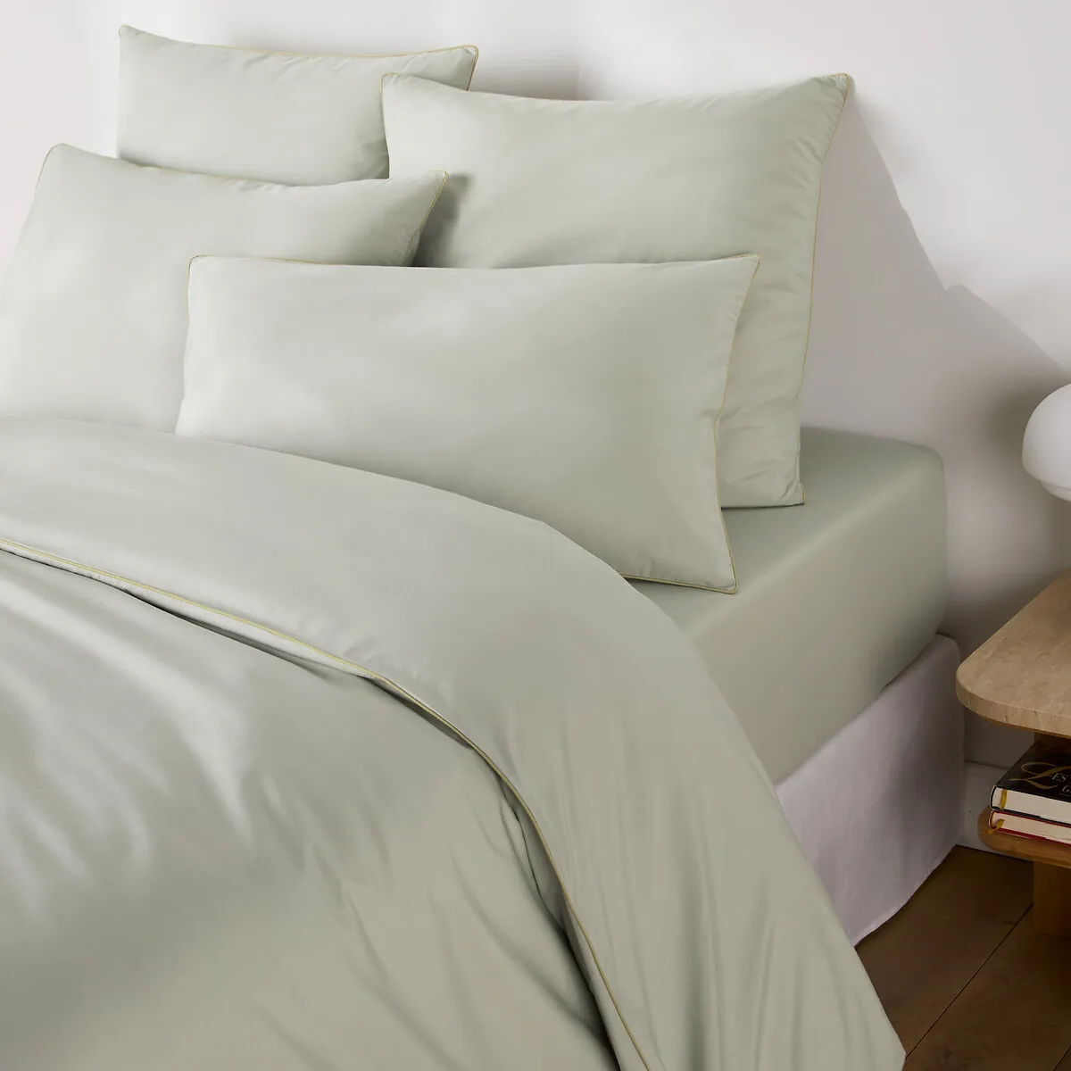 Housse De Couette En Percale De Lyocell Et Coton, LONA — vue 3