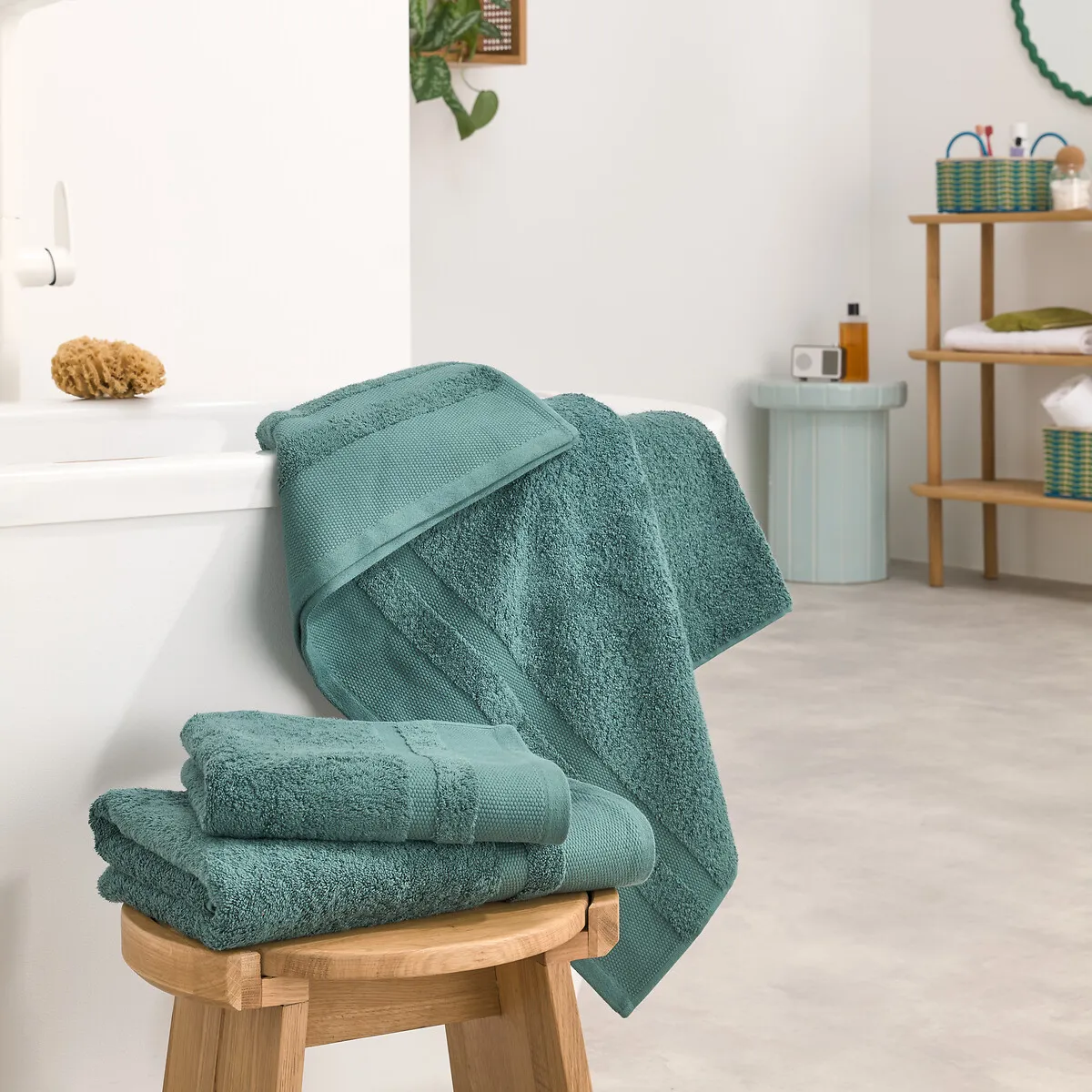 Drap De Bain Personnalisé Coton Égyptien Kheops — vue 3
