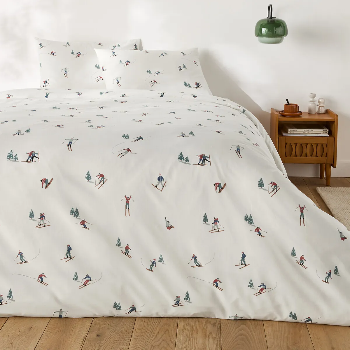 Parure 30% Coton Recyclé, Taie Rect., Tout Schuss — vue 3
