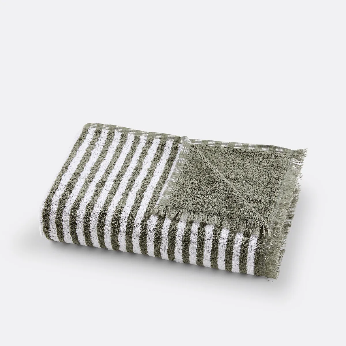 Maxi Drap De Bain Rayé Éponge 500 G, Arzon