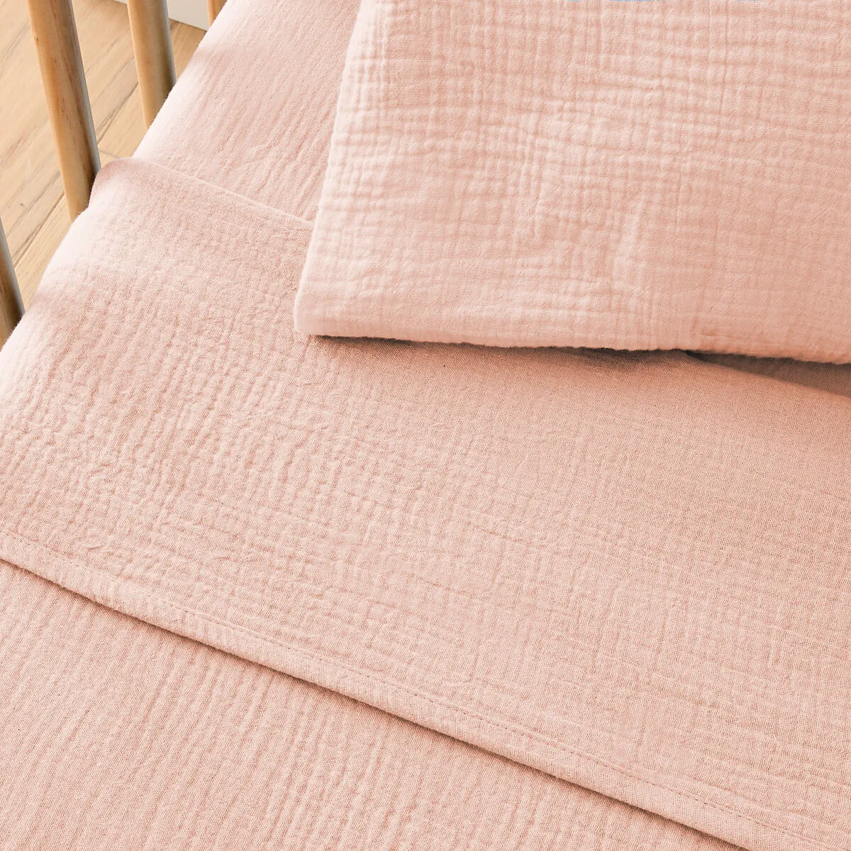 Drap Plat Bébé, En Gaze De Coton, KUMLA — vue 3