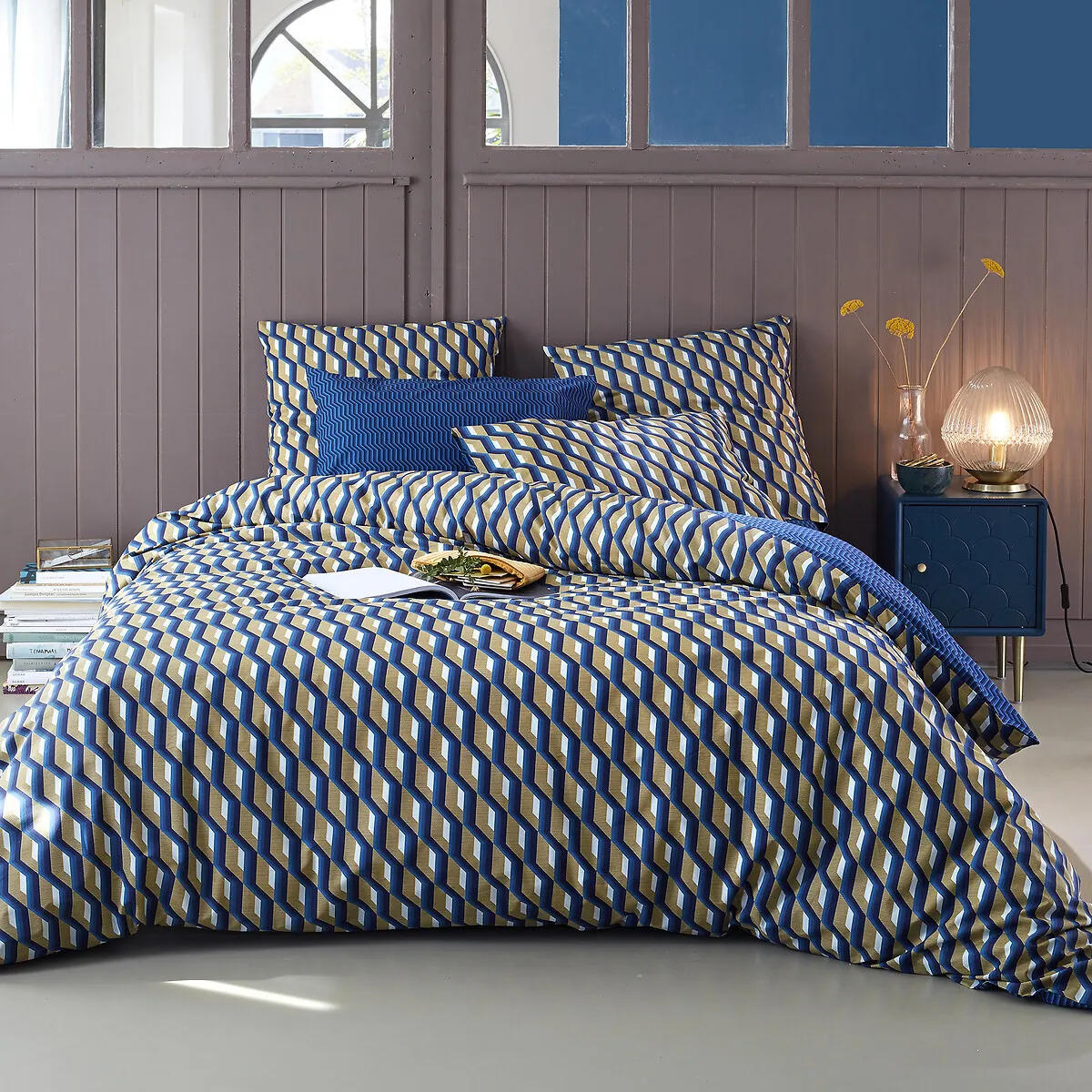 Housse De Couette Percale De Coton, Milano