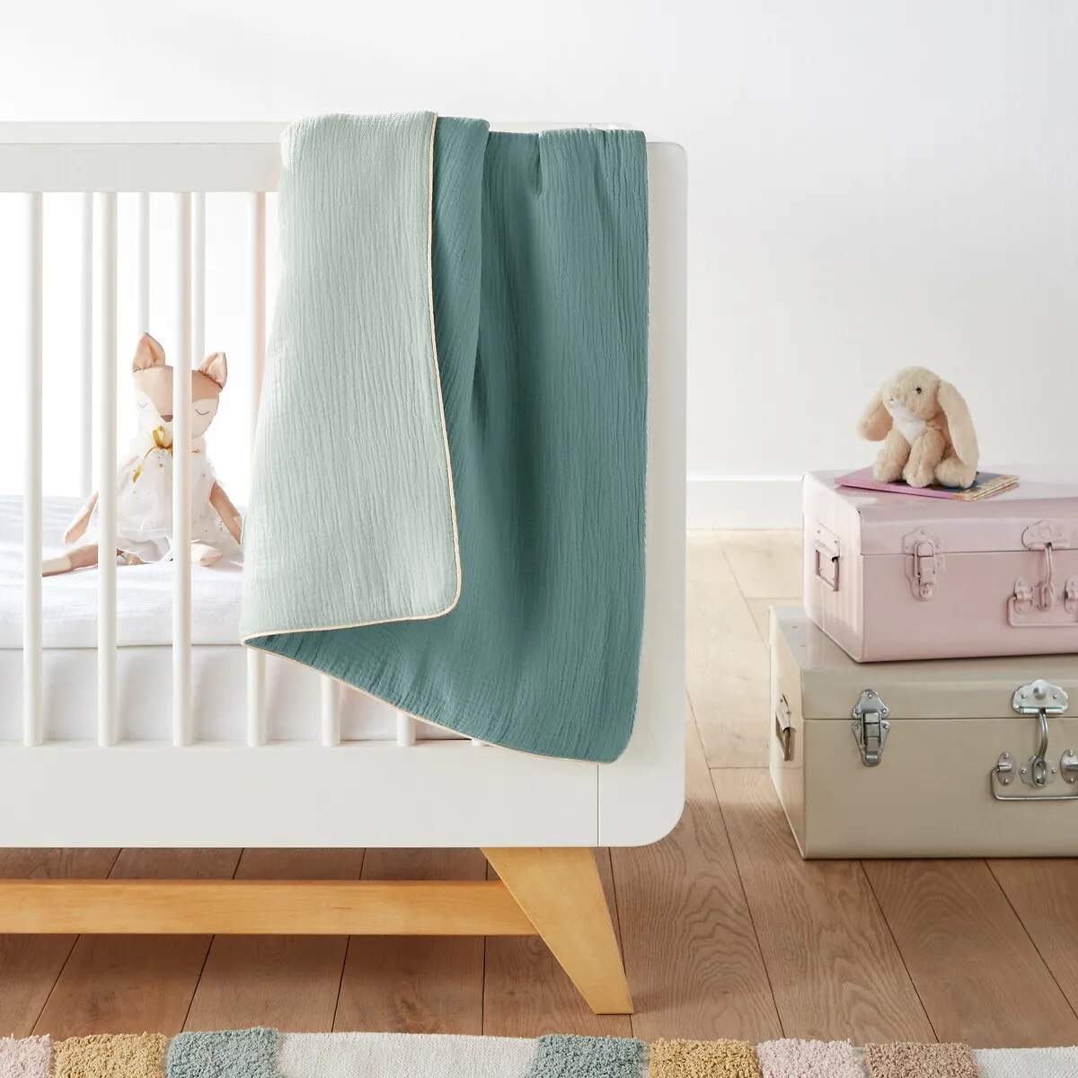 Couverture Bébé Personnalisée Gaze De Coton, Kumla — vue 3