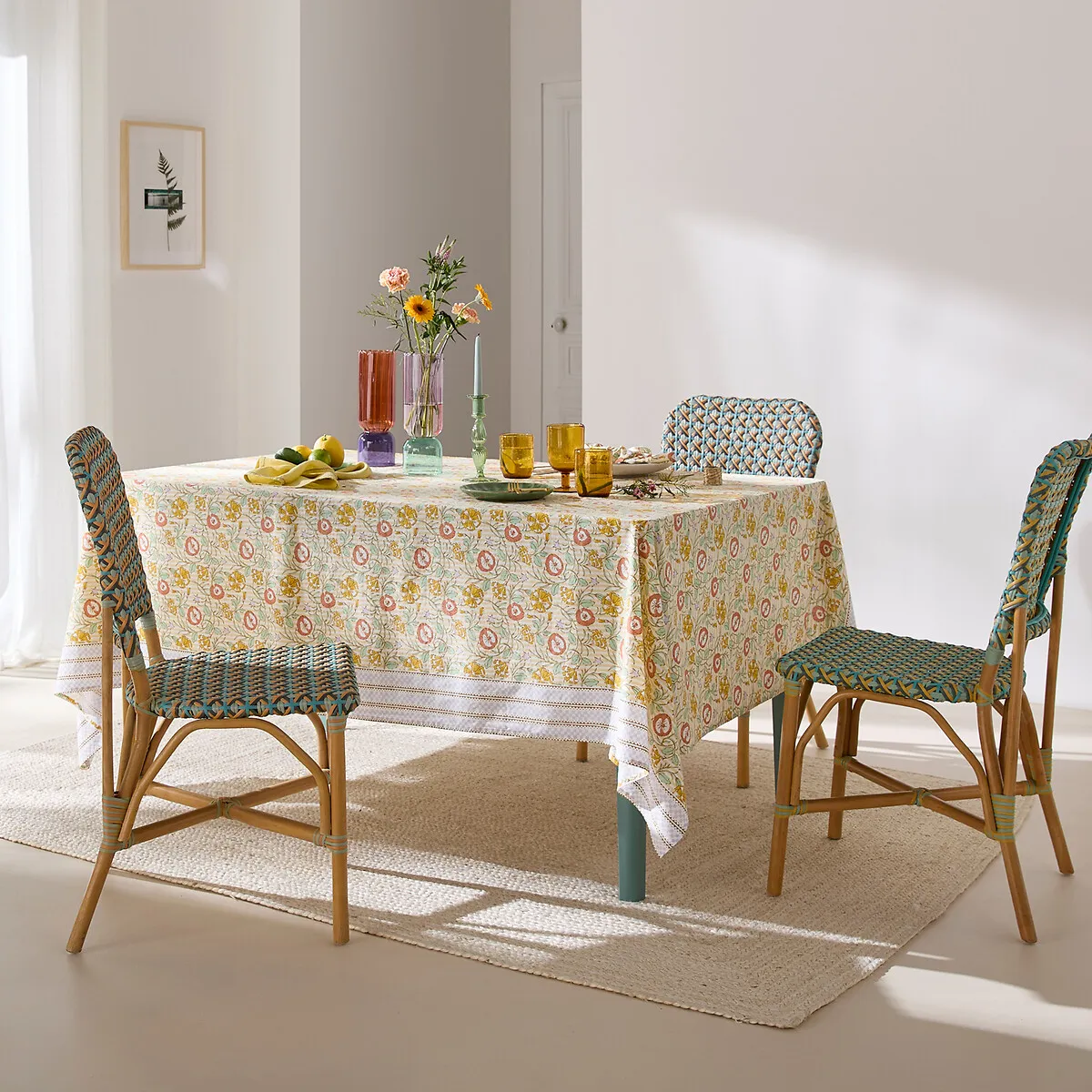 Nappe Imprimée Coton Lavé, Cyrille — vue 3