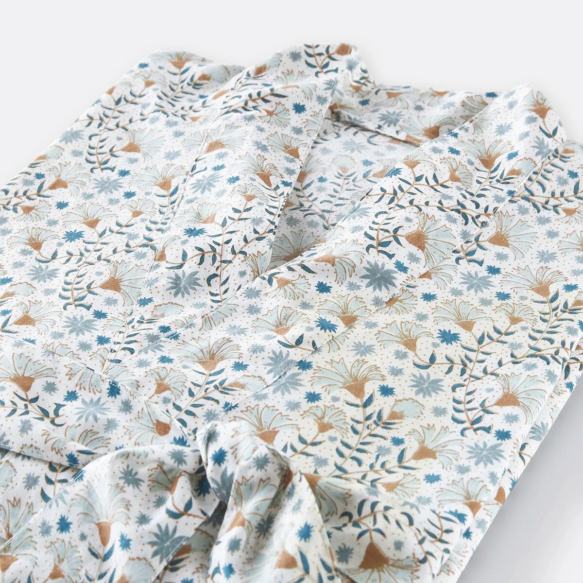 Peignoir Kimono Pur Voile De Coton, Kalyan — vue 3