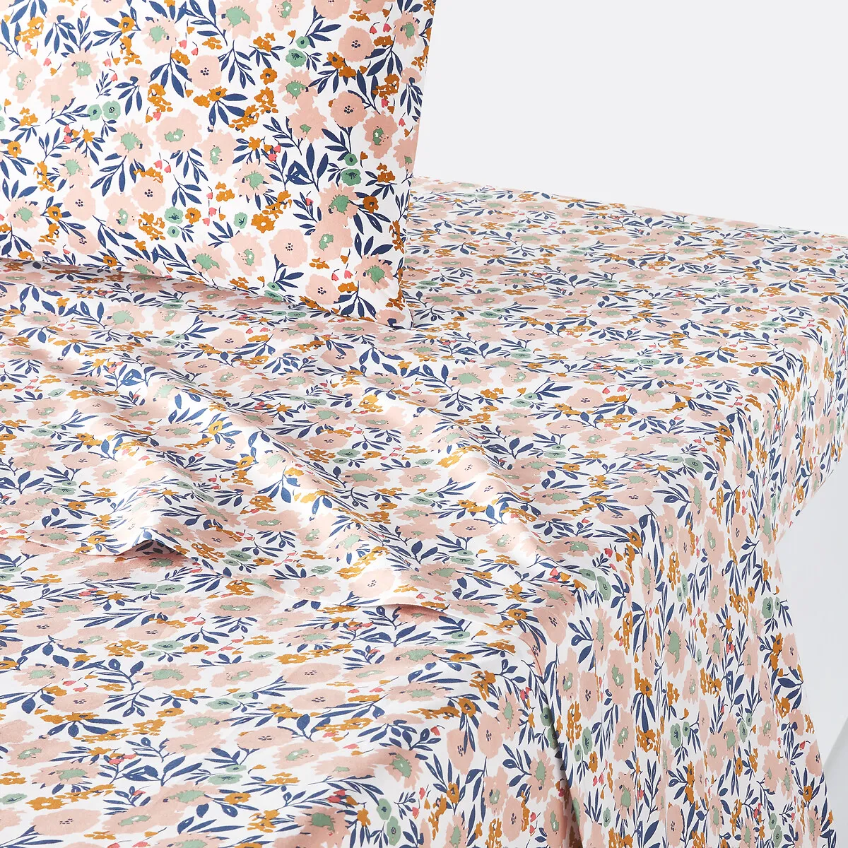 Drap Plat En Percale De Coton, Ohara