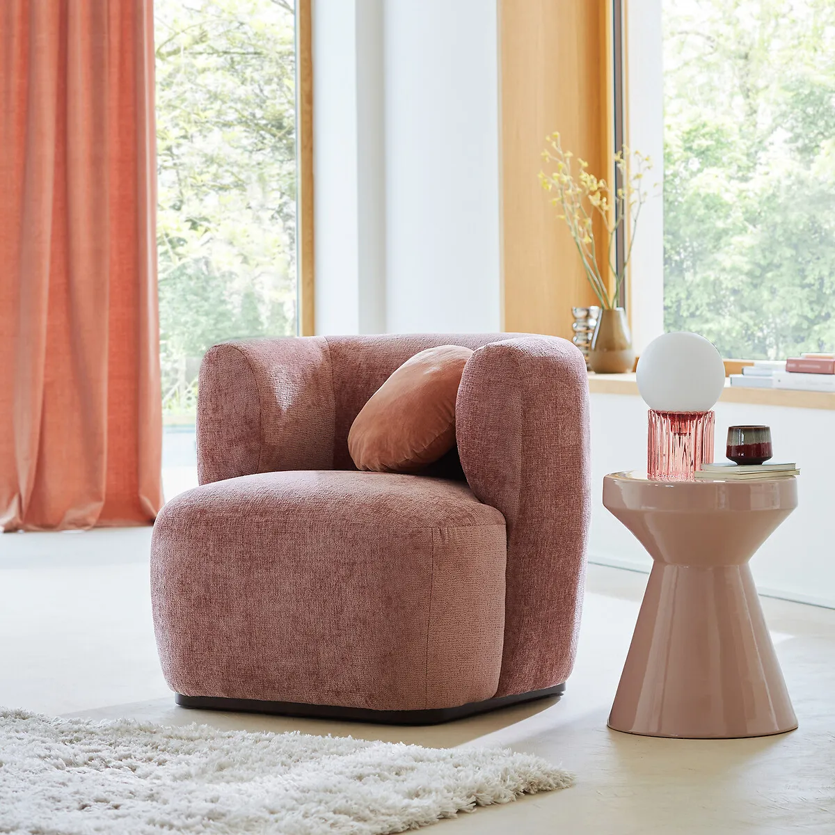 Fauteuil Velours, Nidou — vue 3