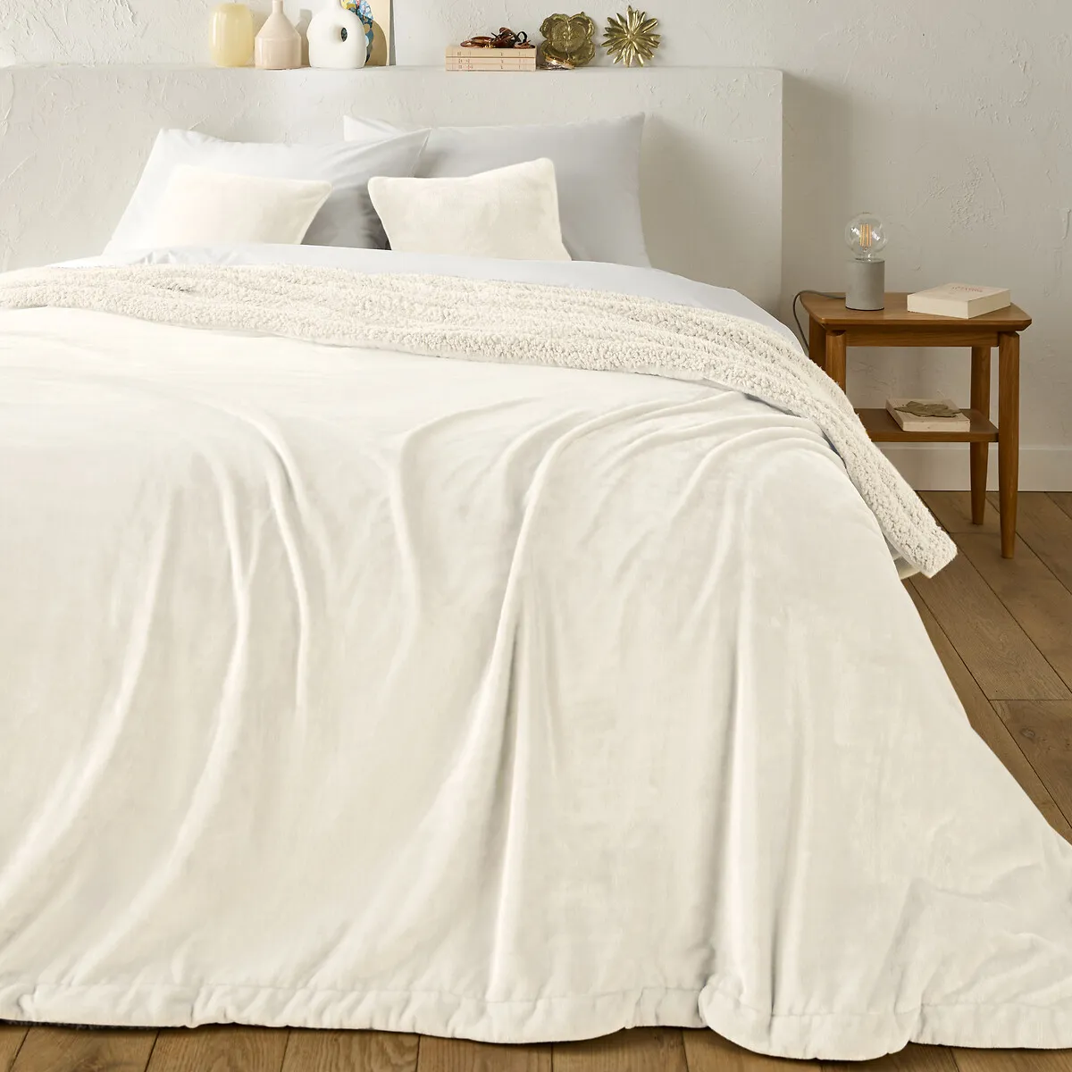 Dessus De Lit Polaire Et Sherpa, Maxine
