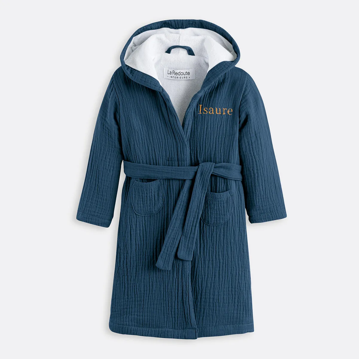 Peignoir Enfant Gaze De Coton Personnalisé, Kumla