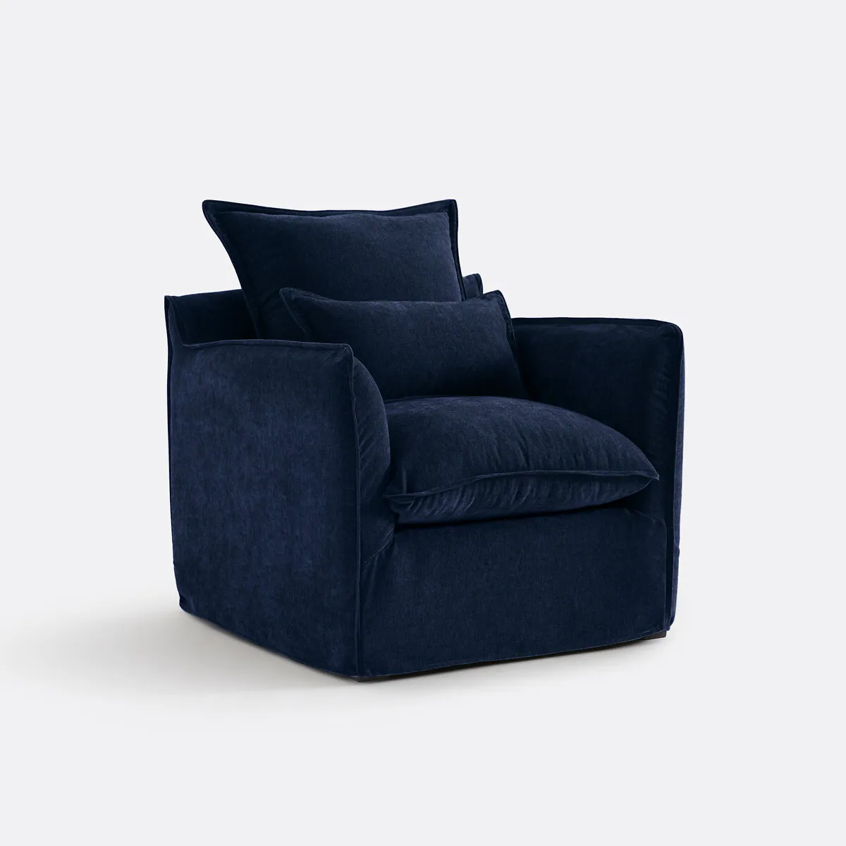 Fauteuil, Déhoussable, En Polyester Chiné, ODNA