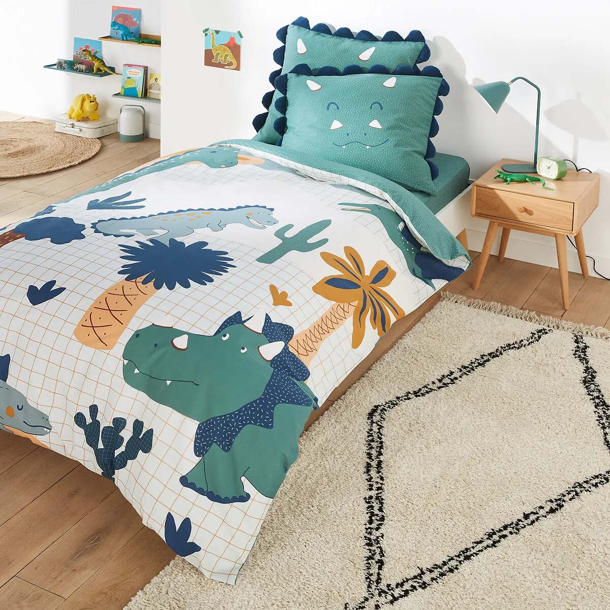 Housse De Couette Coton, Little Dino