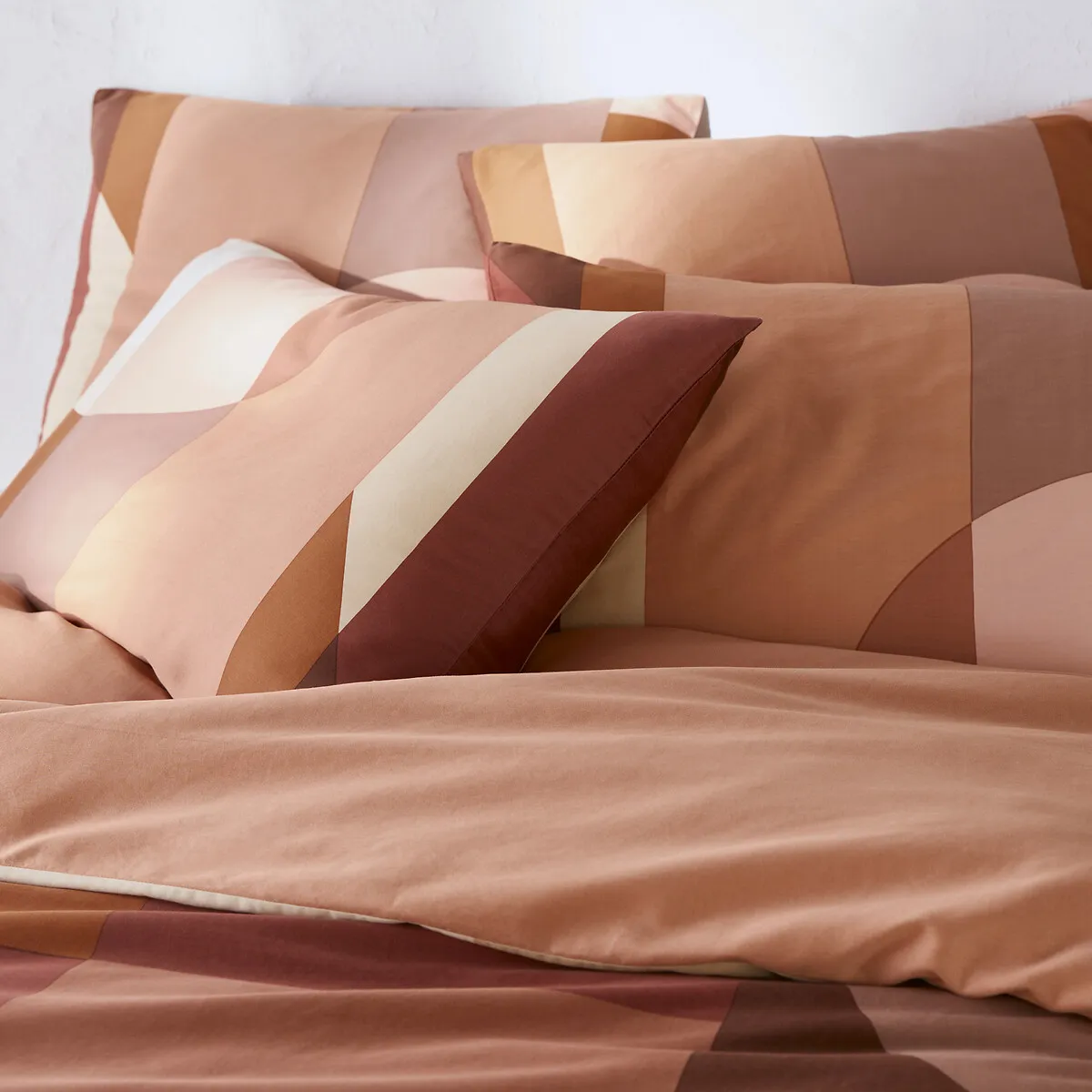 Housse De Couette Satin De Coton Lavé, Marjorie — vue 3
