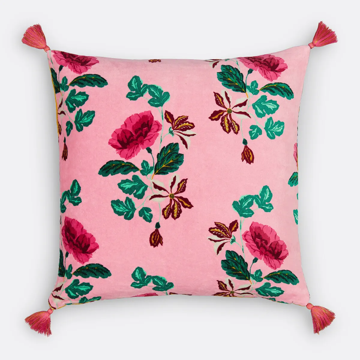 Housse De Coussin Velours 45x45 Cm, Ingrid