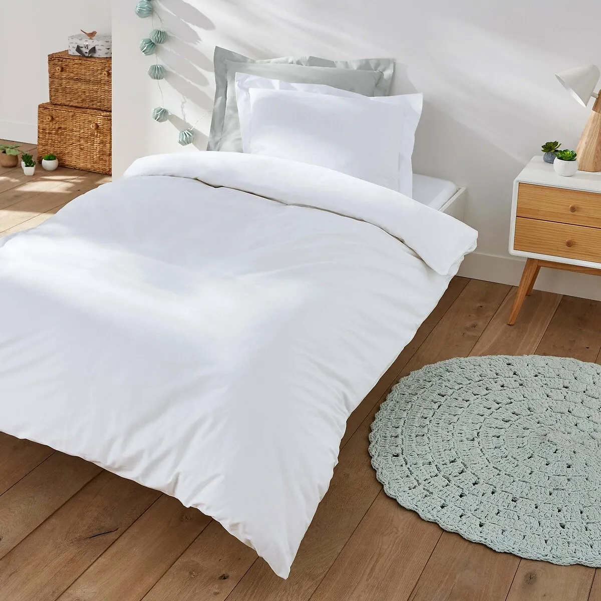 Taie D'oreiller Enfant Unie Coton Bio, Scenario — vue 3