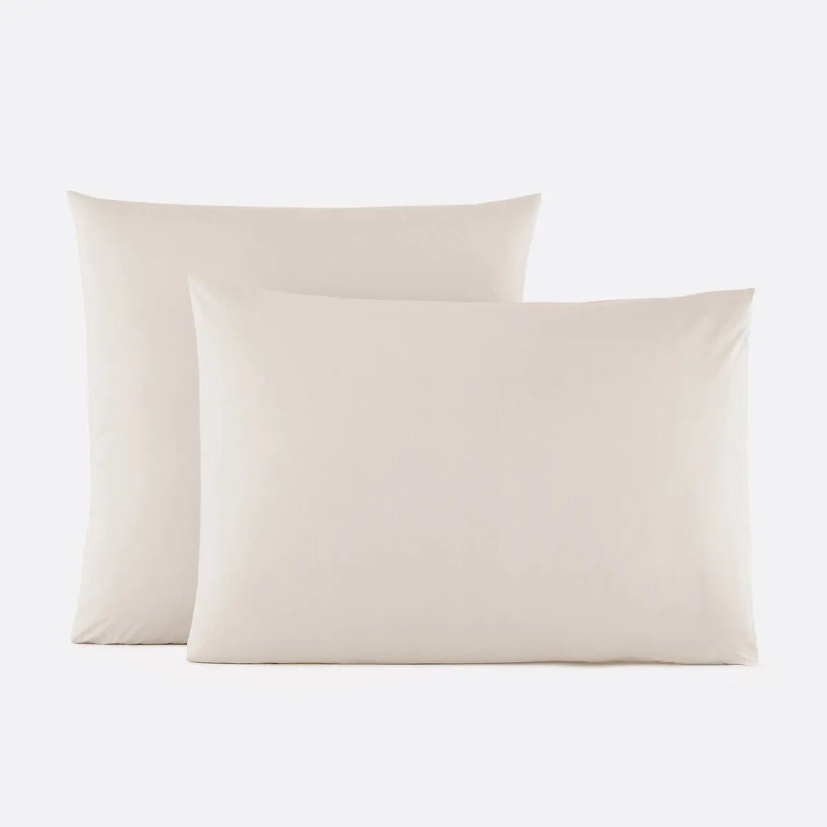 Taie D'oreiller Unie En Percale De Coton, 80 Fils, Scenario