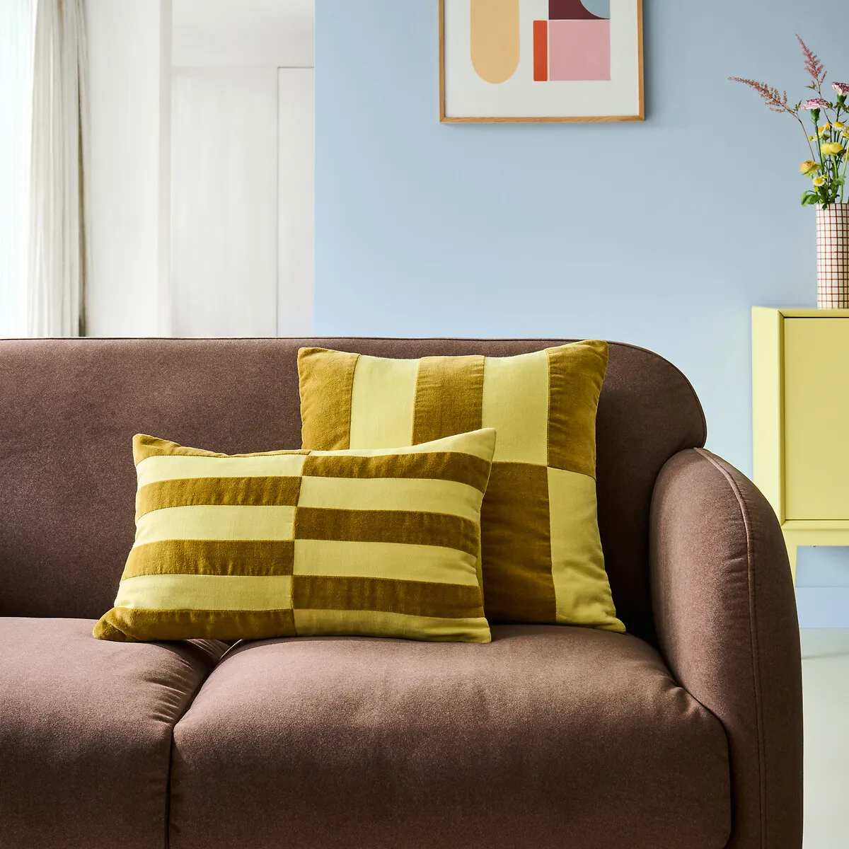 Housse De Coussin En Velours, TABAKA — vue 3