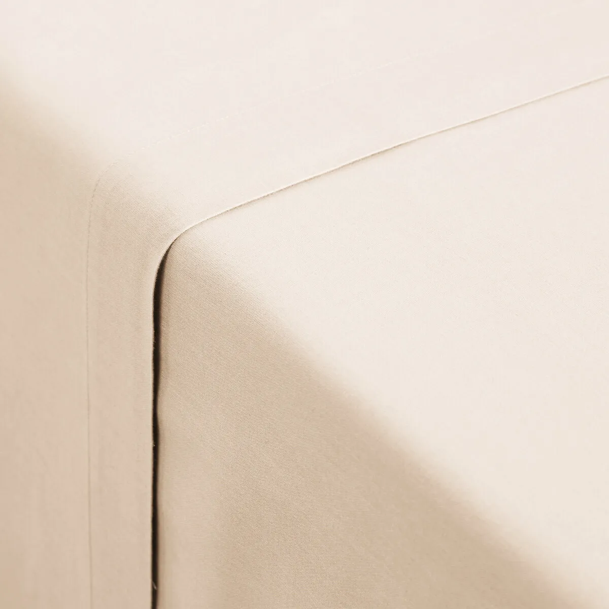 Drap Plat Uni En Coton Lavé, Scenario — vue 3