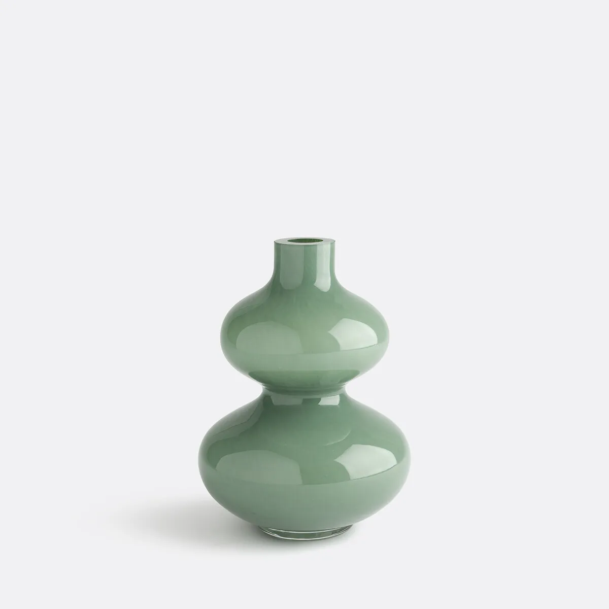 Vase En Verre H18 Cm, Olia