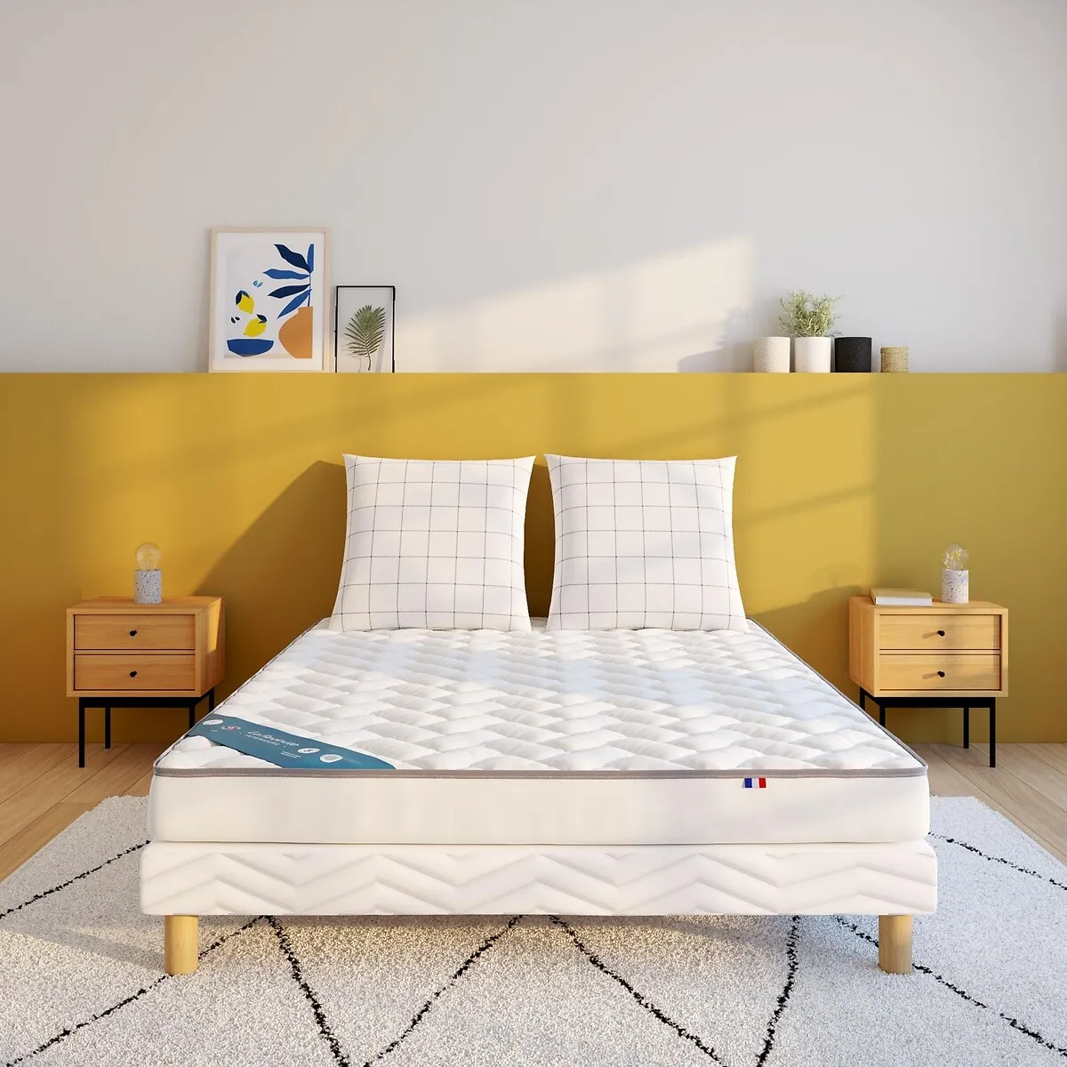 Matelas Mousse, Soutien Mi-ferme, Accueil Moelleux