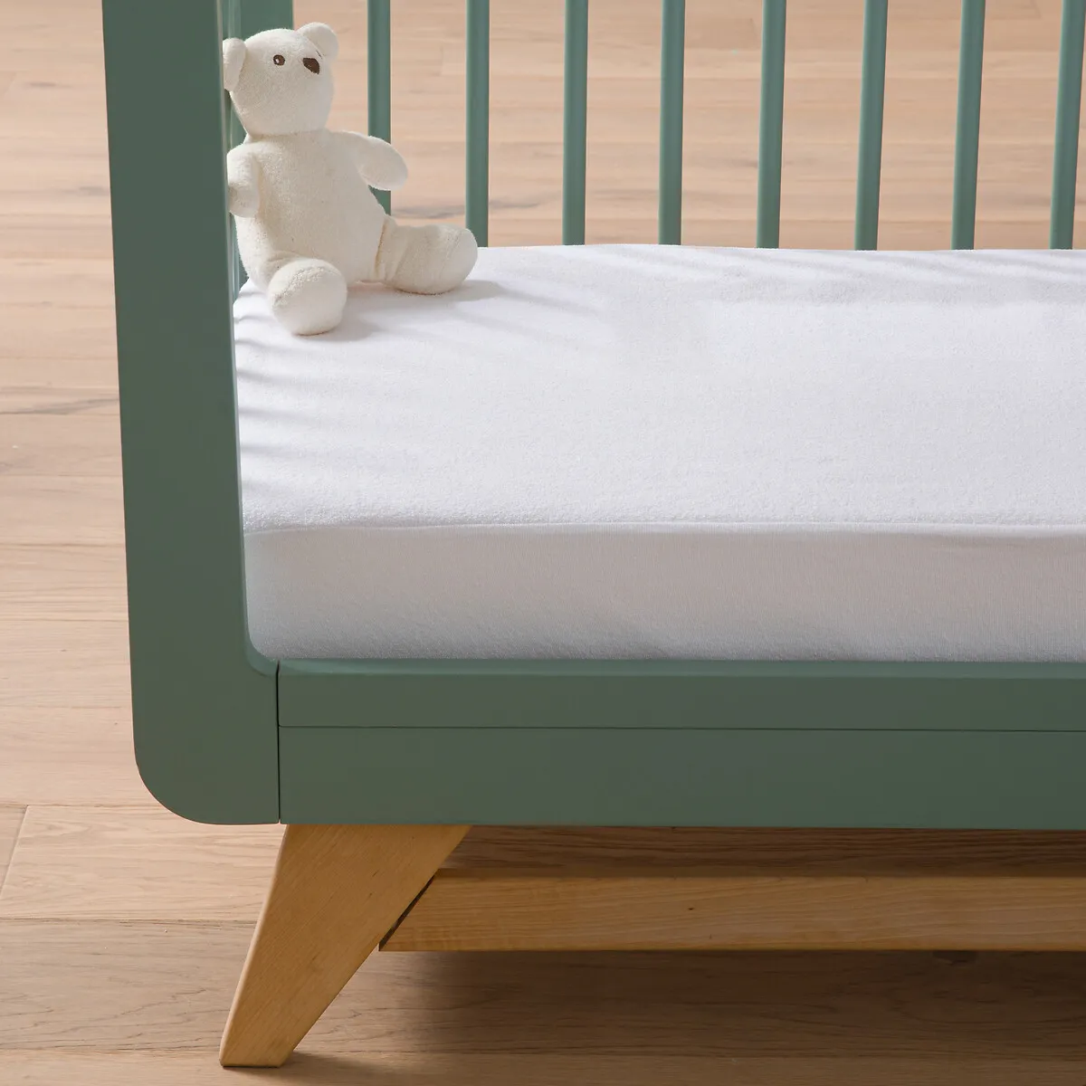 Protège Matelas Bébé, En Éponge, Antibactérien Et Imperméable