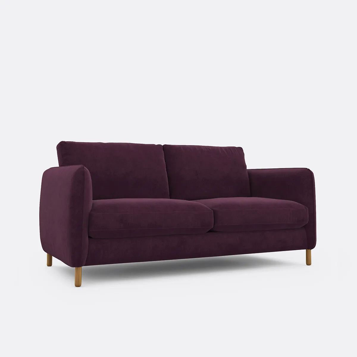Canapé Convertible Velours, 2, 3 Ou 4 Places Loméo — vue 3