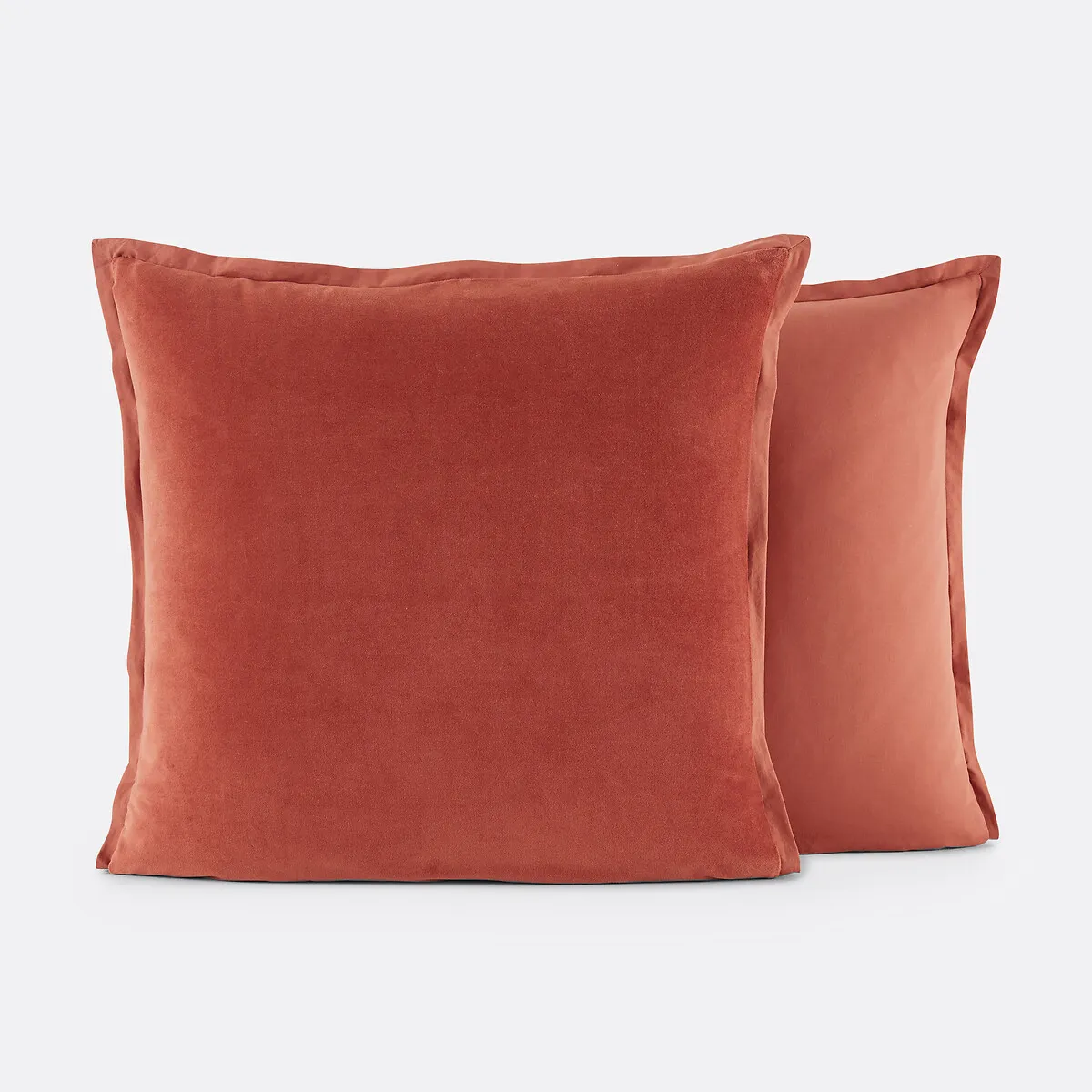 Taie D'oreiller Biface Velours/coton Lavé Noria — vue 3