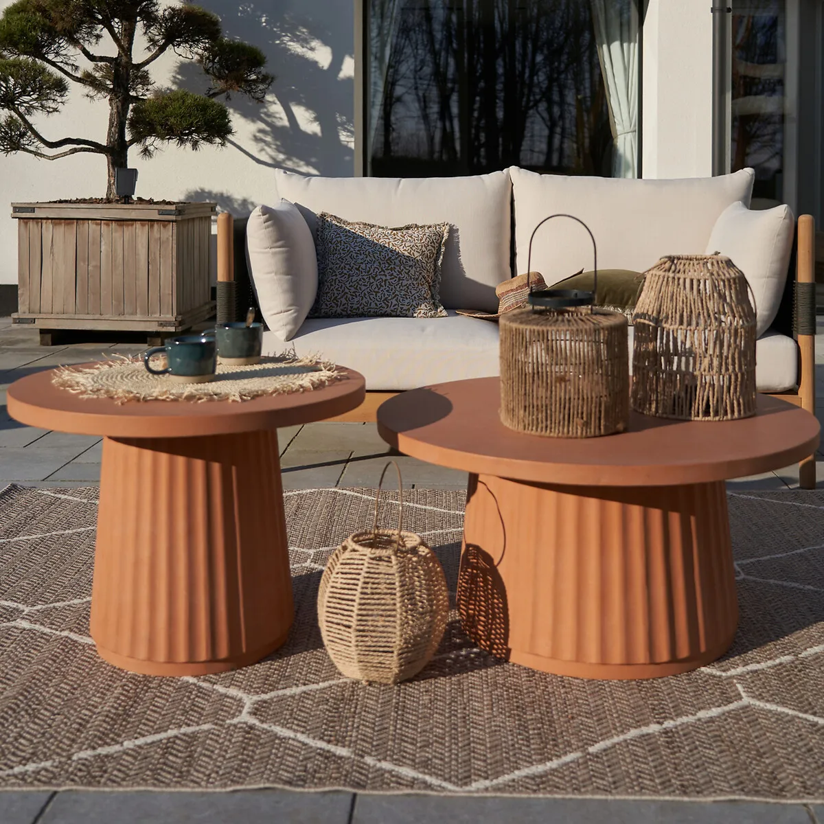 Tapis Tissé Plat Intérieur Extérieur, Helga — vue 3